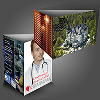 Table Tent Card Three Side