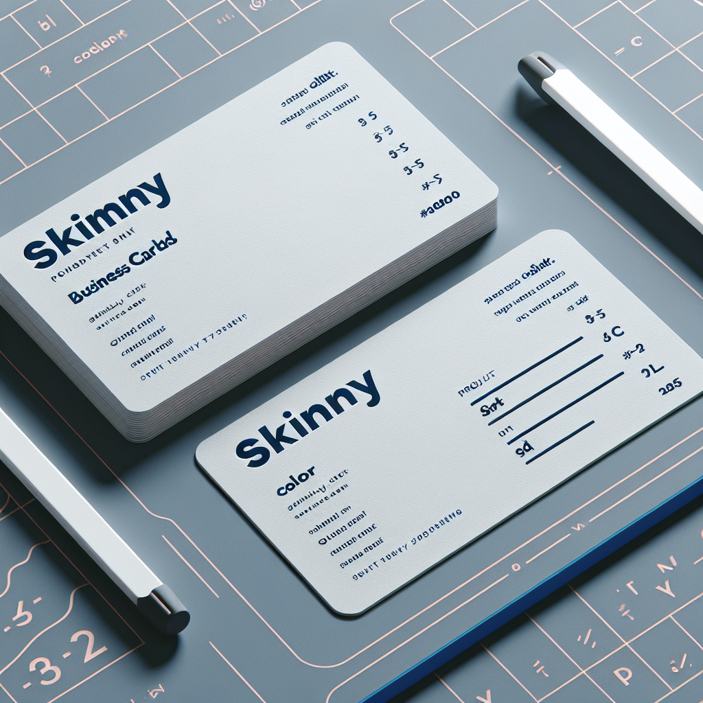 <b>Skinny Business Card</b>