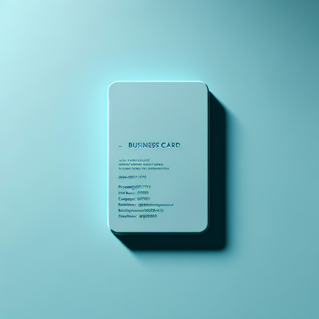 Standard Business Cards -Fixed 2