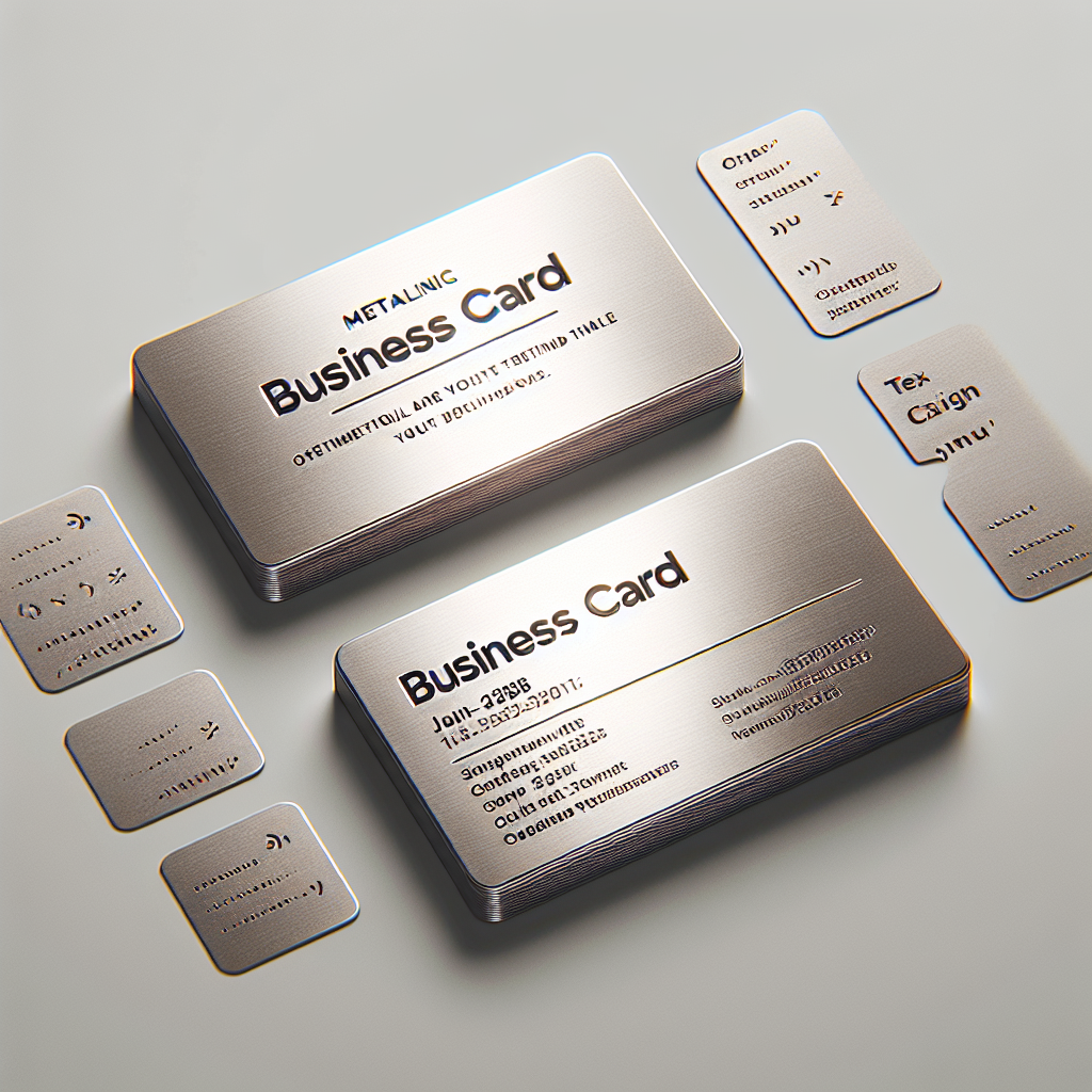 Metallic Business Cards -Dynamic 1