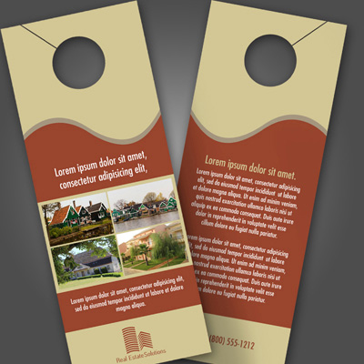 Door Hangers Single Side