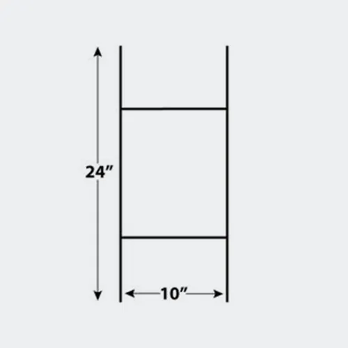 24" H Frame for Yard Signs