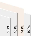 14pt Card