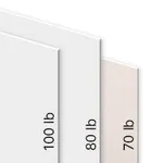 70 lb Uncoated