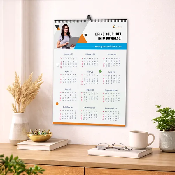 Wall Calendar Flat 4