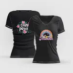 Women Vneck Tshirt 1
