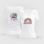 Women Vneck Tshirt 4