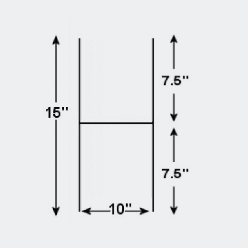 15" Half H Frame for Yard Signs