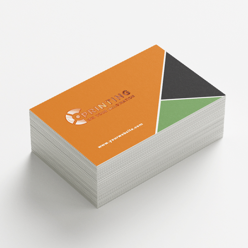 Raised Foil Business Cards