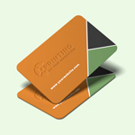 Debossed Business Cards 2