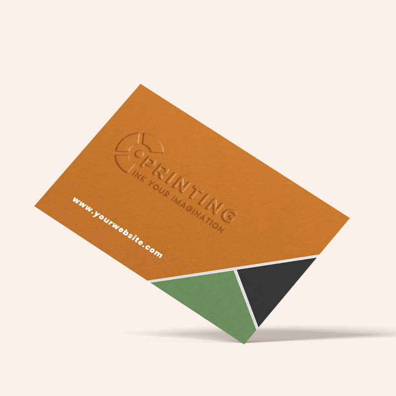Debossed Business Cards 2