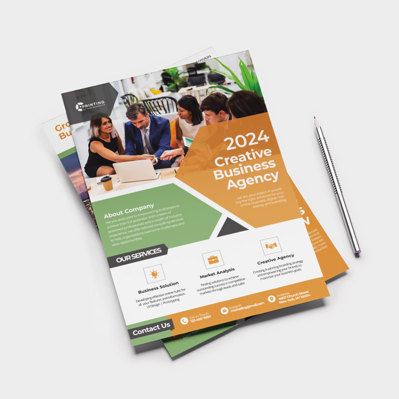 Flat Flyers & Brochures 1