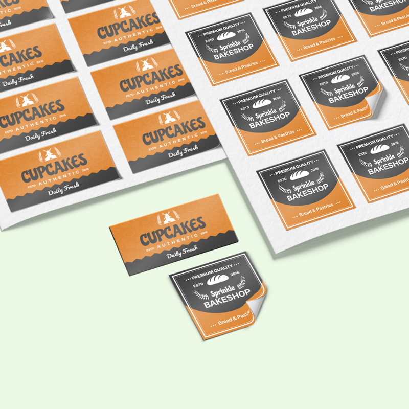 Square Rectangle Stickers 3