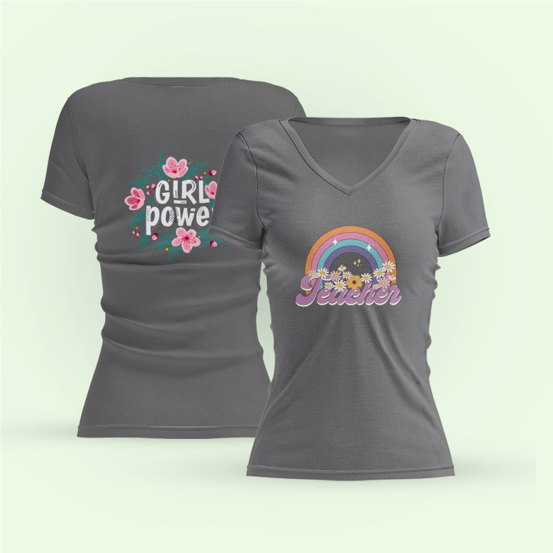 Women Vneck Tshirt 2