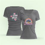 Women Vneck Tshirt 2