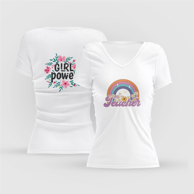 Women Vneck Tshirt 4