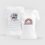 Women Vneck Tshirt 4